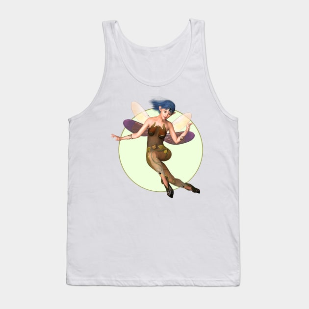 Flying fairy faerie elf dragonfly wings Tank Top by Fantasyart123